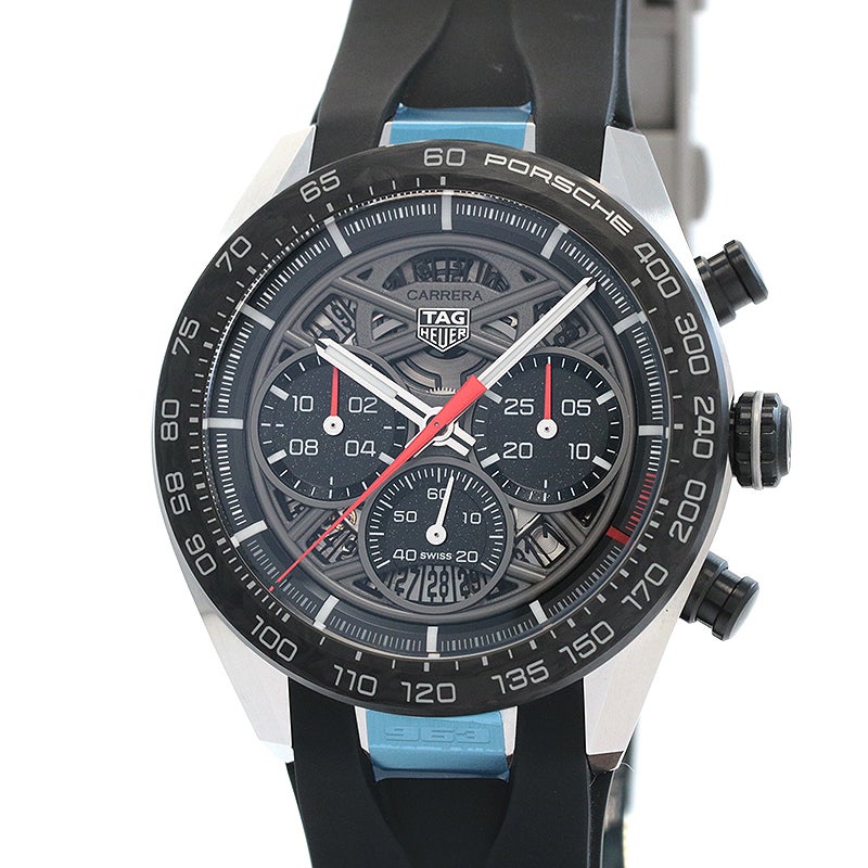 【中古】TAG HEUER CARRERACHRONOGRAPH X PORSCHE 963 44MM タグ・ホイヤー カレラ クロノグラフ × ポルシェ 963 44MM CBU2010.FT6267