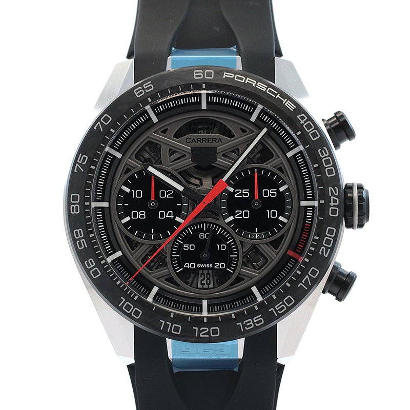 【中古】TAG HEUER CARRERACHRONOGRAPH X PORSCHE 963 44MM タグ・ホイヤー カレラ クロノグラフ × ポルシェ 963 44MM CBU2010.FT6267