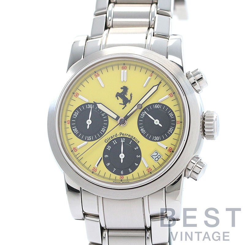 【中古】GIRARD-PERREGAUX FERRARI CHRONOGRAPH ジラールペルゴ フェラーリ クロノグラフ 8020