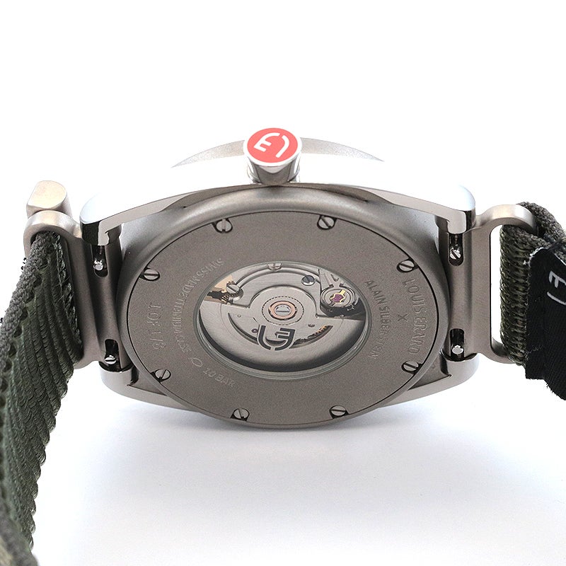 【中古】LOUIS ERARD EXCELLENCE LIMITED EDITION ALAIN SILBERSTEIN KHAKI ルイ・エラール エクセレンス リミテッドエディション レギュレーター アラン・シルベスタイン カーキ LE85358TT06BTT89