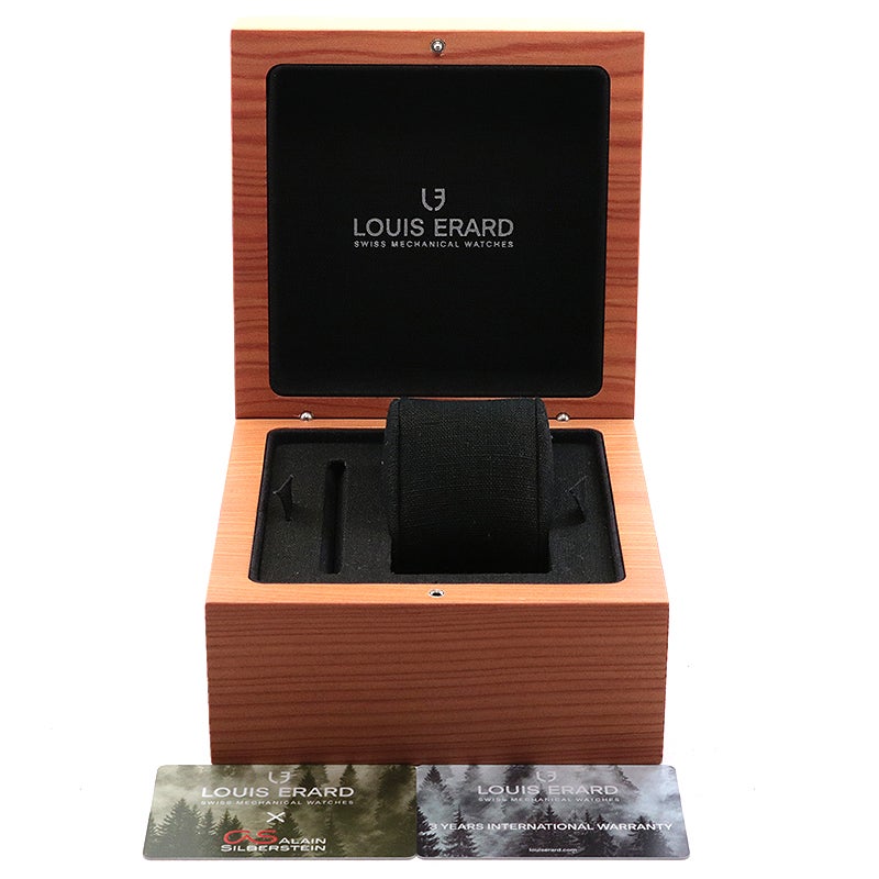 【中古】LOUIS ERARD EXCELLENCE LIMITED EDITION ALAIN SILBERSTEIN KHAKI ルイ・エラール エクセレンス リミテッドエディション レギュレーター アラン・シルベスタイン カーキ LE85358TT06BTT89