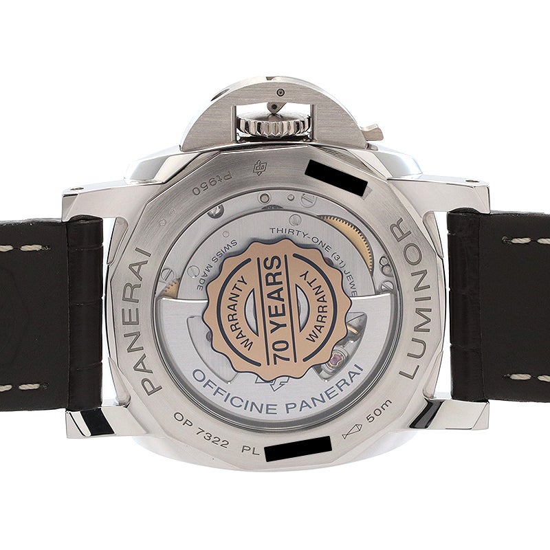 【中古】OFFICINE PANERAI LUMINOR MARINA PLATINUMTECH 44MM オフィチーネ・パネライ ルミノール マリーナ プラチナテック 44MM PAM01116