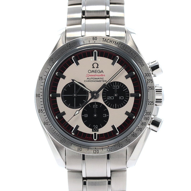 【中古】OMEGA SPEEDMASTER RACING 42MM MICHAEL SCHUMACHER THE LEGEND オメガ スピードマスター レーシング 42MM ミハエル・シューマッハ レジェンド 3559.32.00