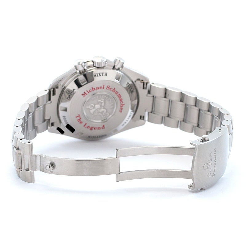 【中古】OMEGA SPEEDMASTER RACING 42MM MICHAEL SCHUMACHER THE LEGEND オメガ スピードマスター レーシング 42MM ミハエル・シューマッハ レジェンド 3559.32.00