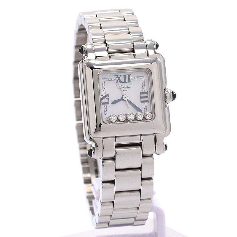 中古ショパール ショパール ハッピースポーツ スクエア 27 6851-20 ショパール Chopard ハッピースポーツスクエア 中古品 東京・大阪の高級ブランド時計の販売・通販ならGINZA RASIN U-27685120