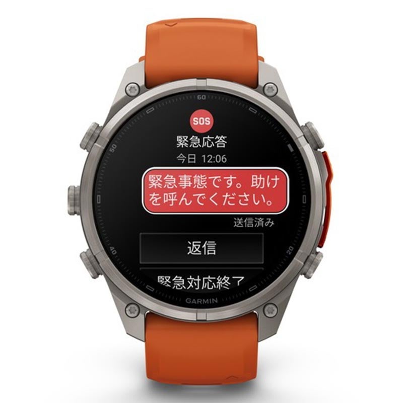 GARMIN fenix 9 Pro inReach AMOLED 47mm Ti Autumn ガーミン