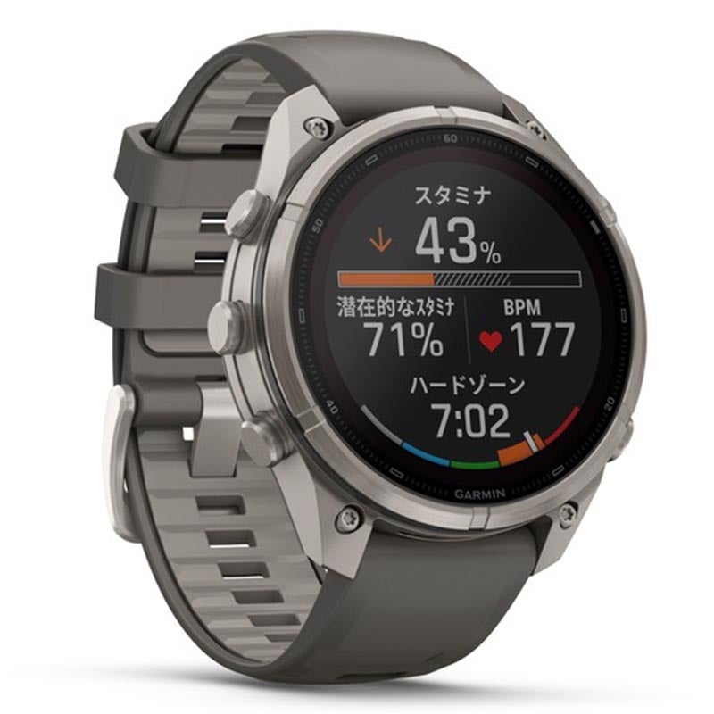 GARMIN fenix 9 Pro Dual Power 47mm Ti Pebble Gray ガーミン