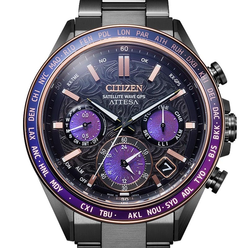 CITIZEN ATTESA ACT Line Black Titanium Series シチズン アテッサ アクトライン ブラックチタンシリーズ CC4085-81Z