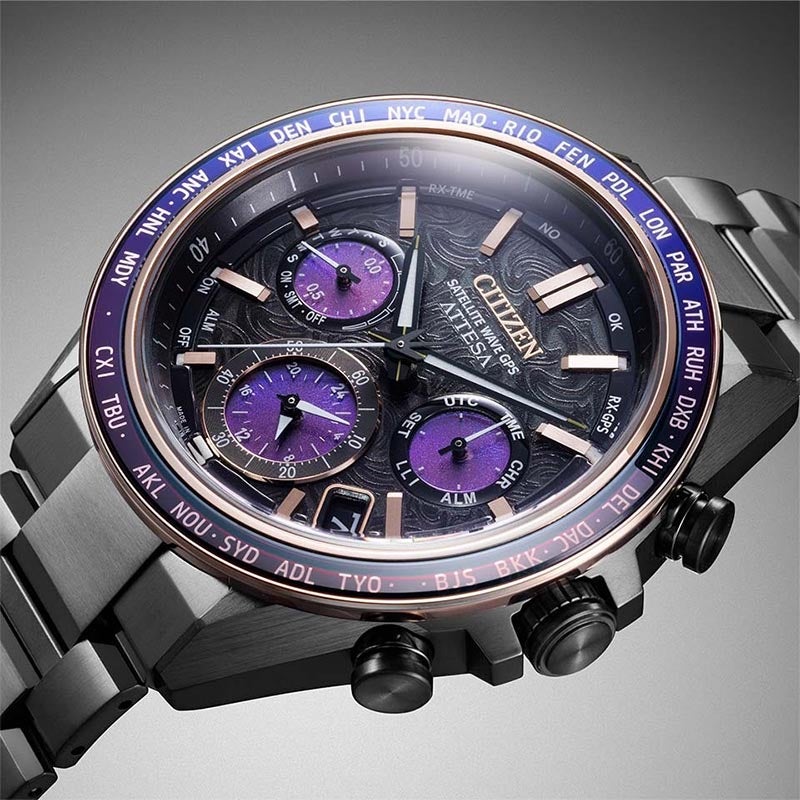 CITIZEN ATTESA ACT Line Black Titanium Series シチズン アテッサ アクトライン ブラックチタンシリーズ CC4085-81Z