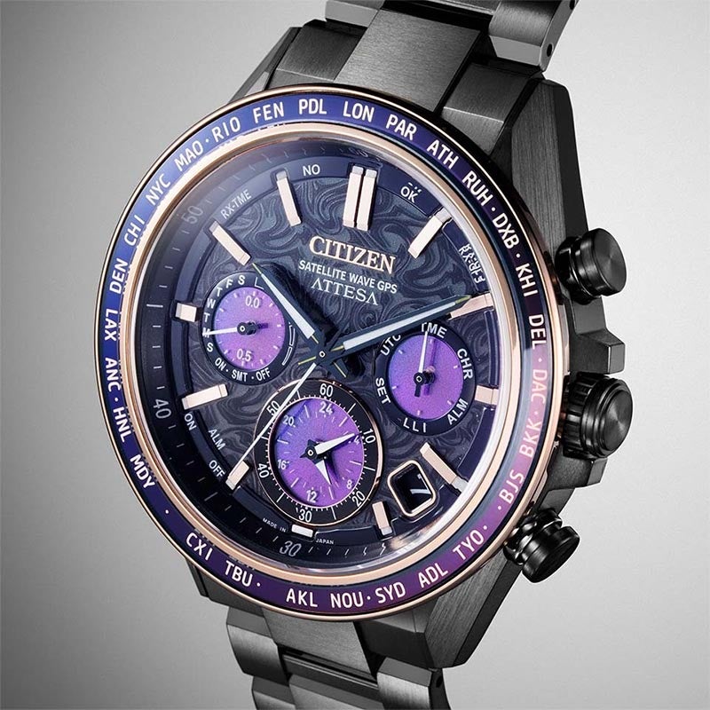 CITIZEN ATTESA ACT Line Black Titanium Series シチズン アテッサ アクトライン ブラックチタンシリーズ CC4085-81Z