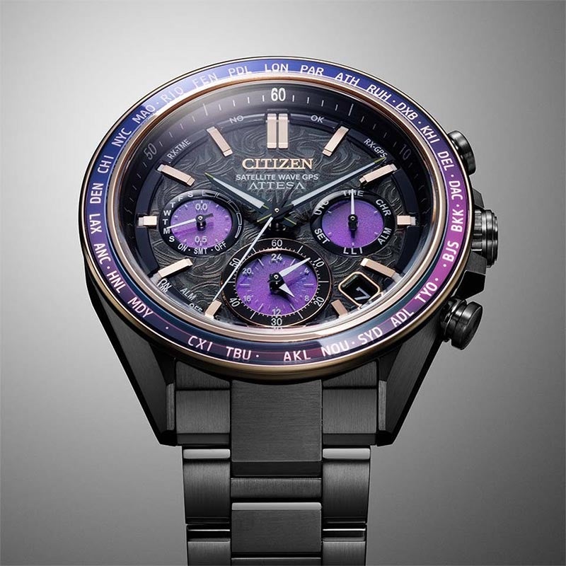 CITIZEN ATTESA ACT Line Black Titanium Series シチズン アテッサ アクトライン ブラックチタンシリーズ CC4085-81Z