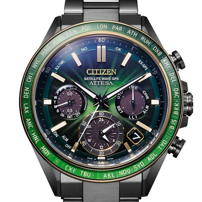 CITIZEN ATTESA ACT Line Black Titanium Series シチズン アテッサ アクトライン ブラックチタンシリーズ CC4084-83Z