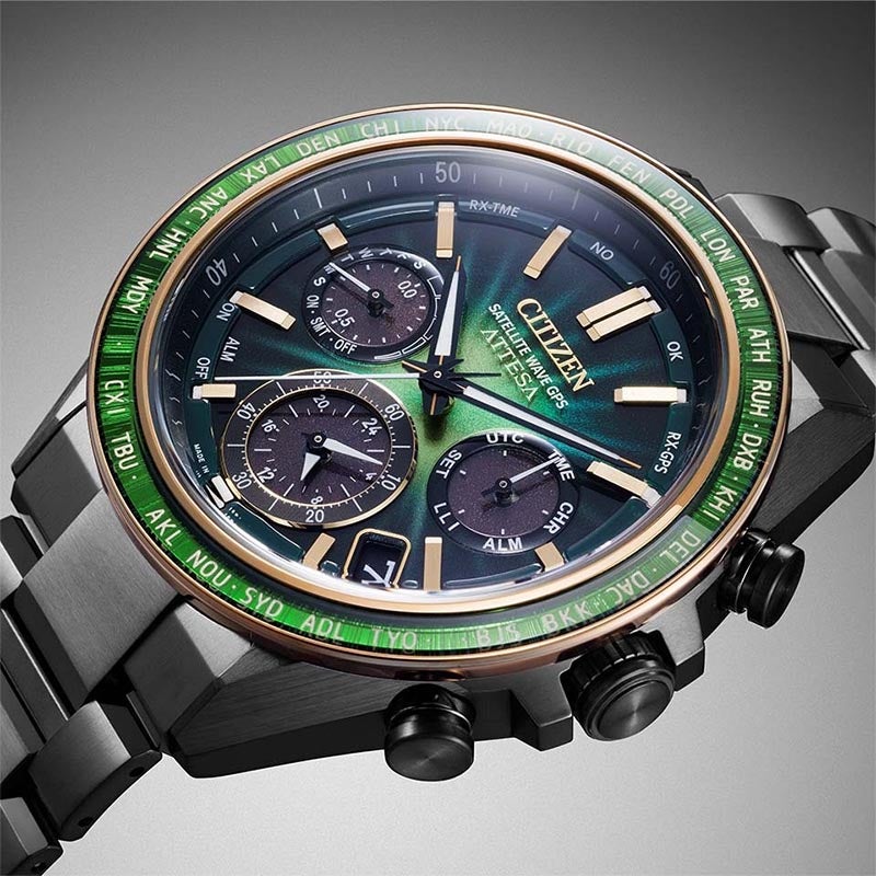 CITIZEN ATTESA ACT Line Black Titanium Series シチズン アテッサ アクトライン ブラックチタンシリーズ CC4084-83Z