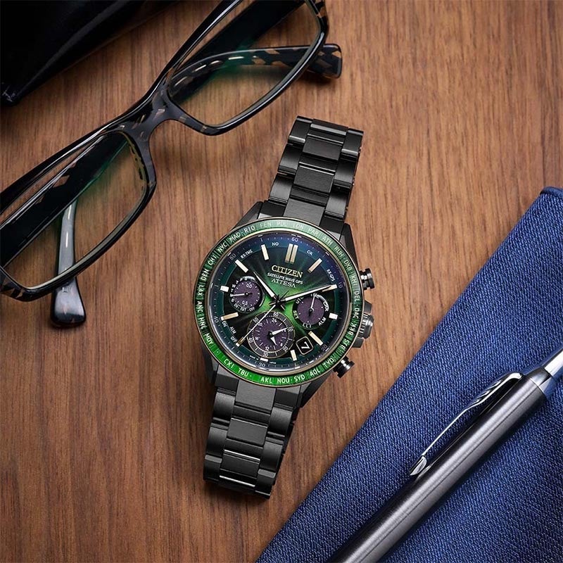 CITIZEN ATTESA ACT Line Black Titanium Series シチズン アテッサ