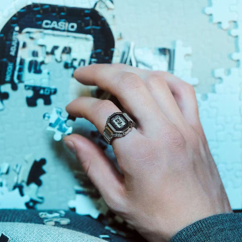 CASIO RING WATCH カシオ リング ウォッチ CRW-001-1JR｜正規取り扱い