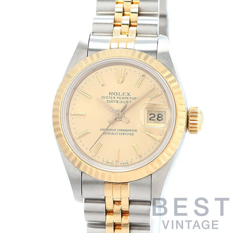 【中古】ROLEX OYSTER PERPETUAL LADY-DATEJUST 26 ロレックス オイスターパーペチュアル レディ デイトジャスト 26 M69173