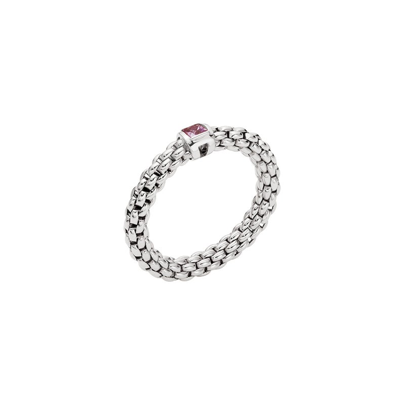 FOPE SOUL COLLECTION FLEX'IT フォッペ ソウルズ コレクション フレグジット リング M ピンクサファイア 09E08AX_B3_B_XBX_00M