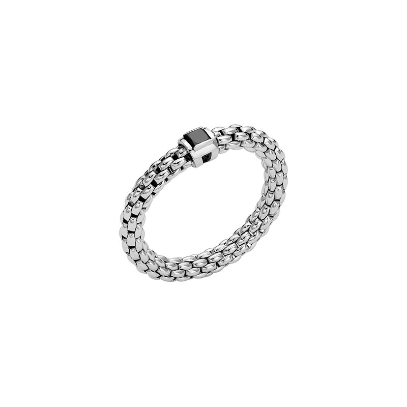 FOPE SOUL COLLECTION FLEX'IT フォッペ ソウルズ コレクション フレグジット リング M ブラックダイヤモンド 09E08AX_BN_B_XBX_00M