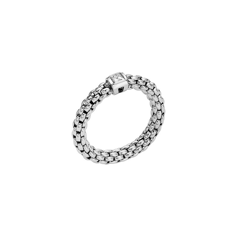 FOPE SOUL COLLECTION FLEX'IT フォッペ ソウルズ コレクション フレグジット リング M ホワイトダイヤモンド 09E08AX_BB_B_XBX_00M