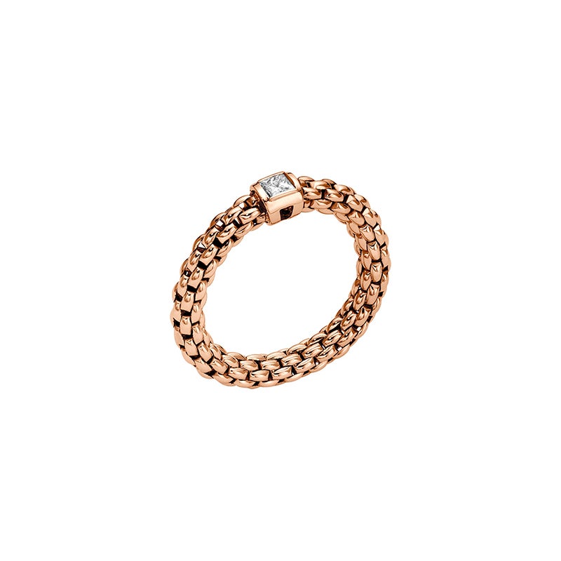 FOPE SOUL COLLECTION FLEX'IT フォッペ ソウルズ コレクション フレグジット リング M ホワイトダイヤモンド 09E08AX_BB_R_XRX_00M