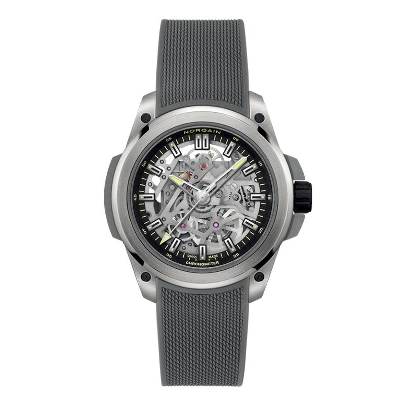 減びゆく島 ヴィクトル・スガラン NORQAIN WILD ONE SKELETON TITANIUM Black DLC Titanium Folding