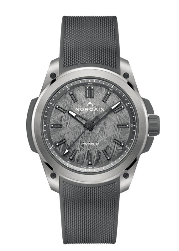 NORQAIN WILD ONE TITANIUM METEORITE Titanium pin buckle ノルケイン ワイルド ワン チタニウム メテオライト チタニウム ピンバックル N3000.21T01.M01.R02
