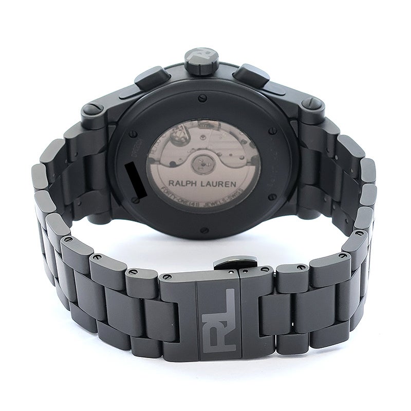 中古】RALPH LAUREN SPORTING COLLECTION CHRONOGRAPH CERAMIC 44.8MM