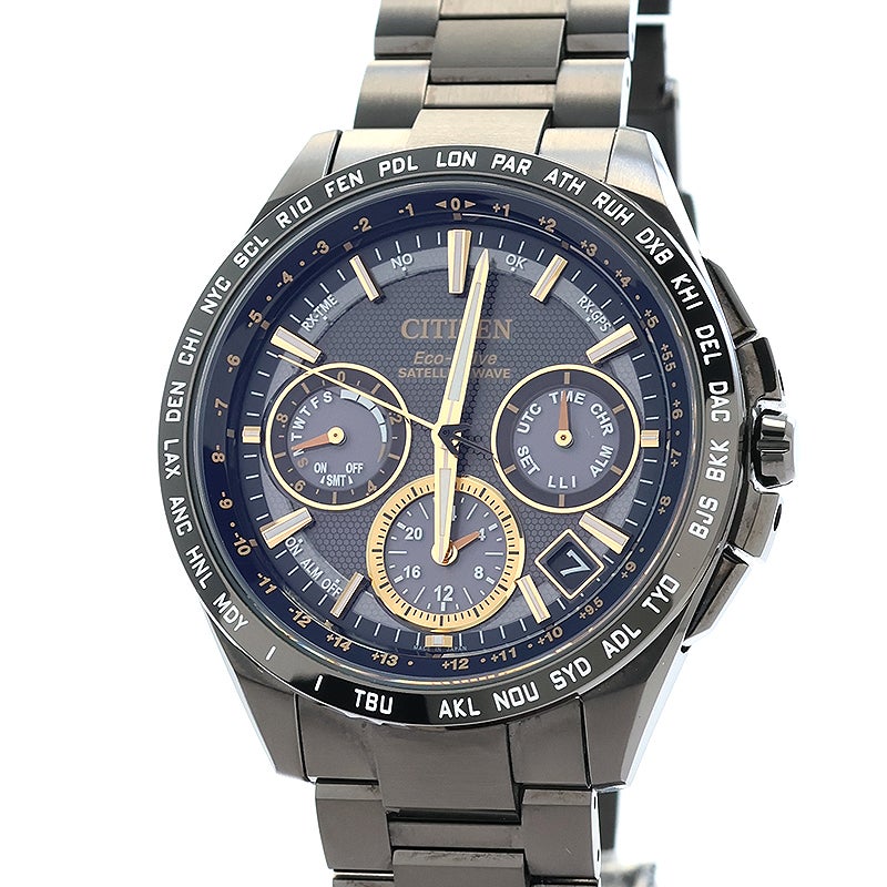 【中古】CITIZEN ATTESA ACT LINE ECO-DRIVE GPS F900 LIMITED EDITION シチズン アテッサ エコ・ドライブGPS F900 限定モデル CC9017-59F (F900-T1021557)
