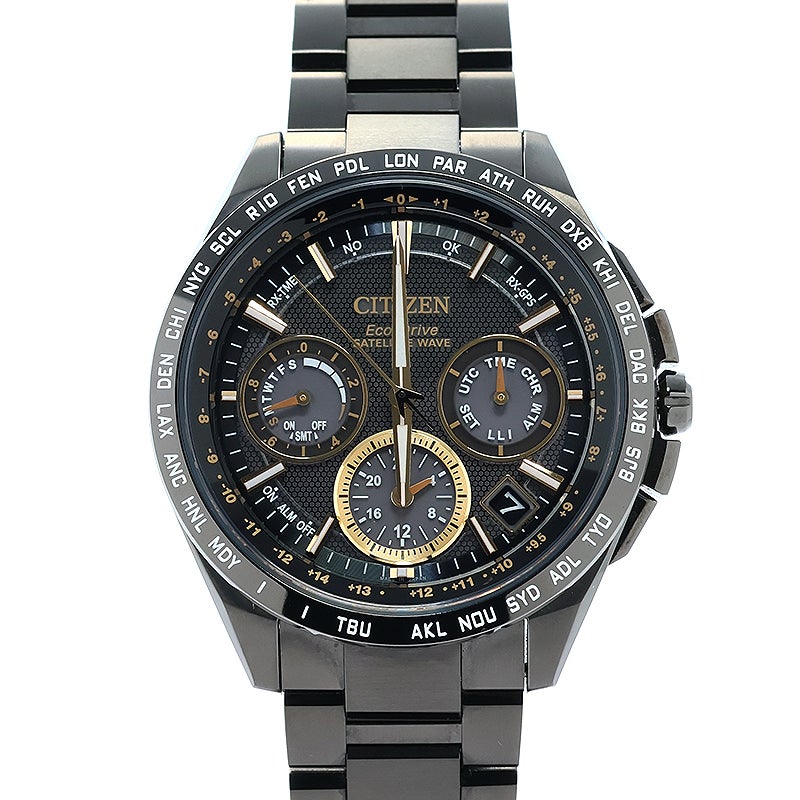 【中古】CITIZEN ATTESA ACT LINE ECO-DRIVE GPS F900 LIMITED EDITION シチズン アテッサ エコ・ドライブGPS F900 限定モデル CC9017-59F (F900-T1021557)