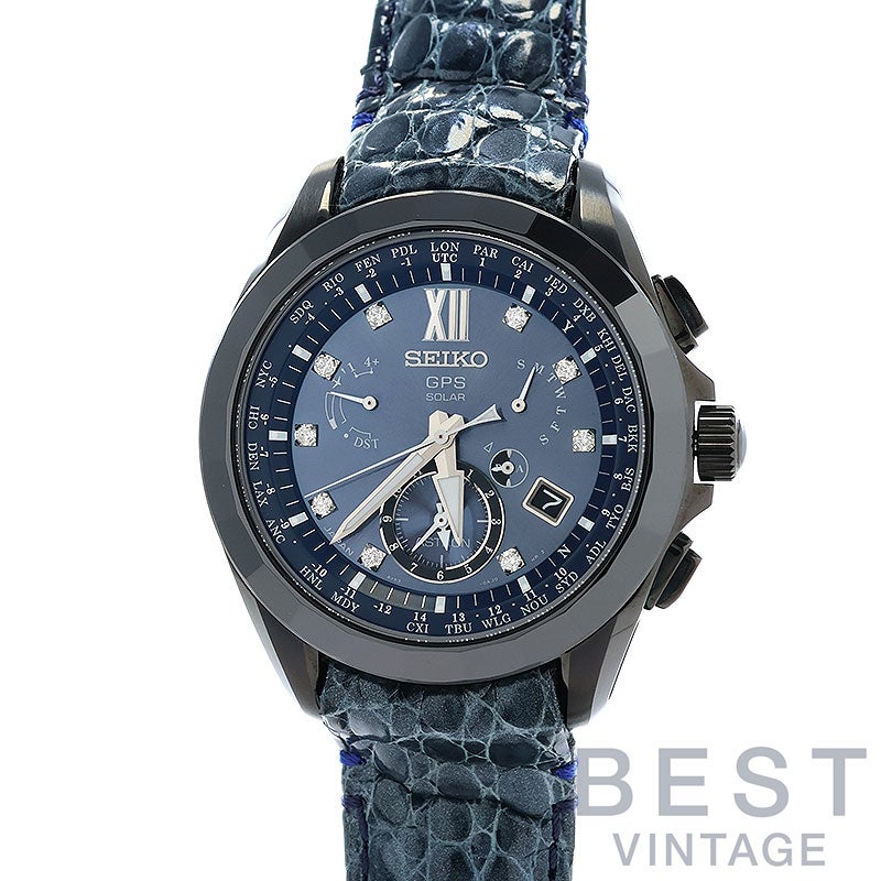【中古】SEIKO ASTRON 8X SERIES DUAL-TIME DIAMOND LIMITED セイコー アストロン 8Xシリーズ デュアルタイム ダイヤモンド限定モデル SBXB081 (8X53-0AN0-2)