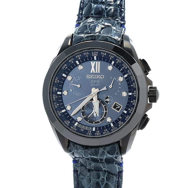 【中古】SEIKO ASTRON 8X SERIES DUAL-TIME DIAMOND LIMITED セイコー アストロン 8Xシリーズ デュアルタイム ダイヤモンド限定モデル SBXB081 (8X53-0AN0-2)