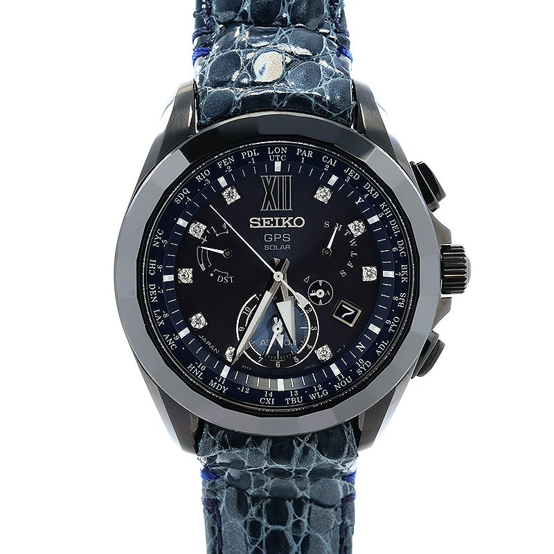 【中古】SEIKO ASTRON 8X SERIES DUAL-TIME DIAMOND LIMITED セイコー アストロン 8Xシリーズ デュアルタイム ダイヤモンド限定モデル SBXB081 (8X53-0AN0-2)