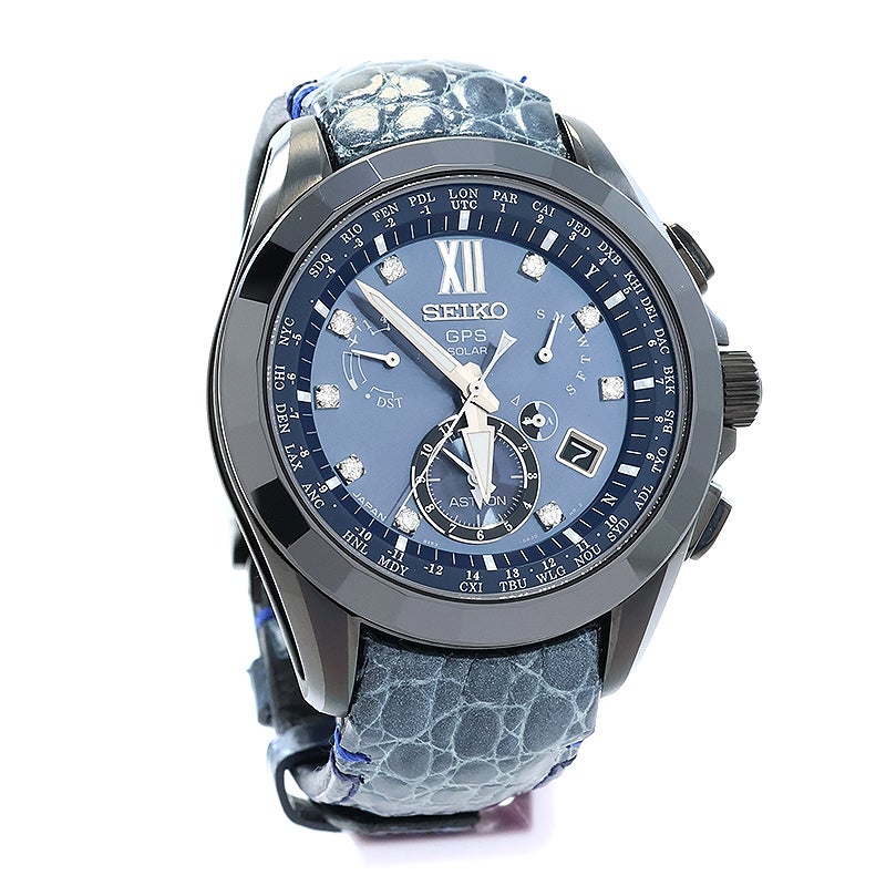 中古】SEIKO ASTRON 8X SERIES DUAL-TIME DIAMOND LIMITED セイコー