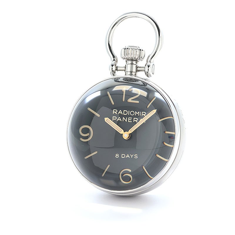 【中古】OFFICINE PANERAI RADIOMIR TABLE CLOCK SPHERE 65MM オフィチーネ・パネライ ラジオミール テーブルクロック 65MM PAM00581