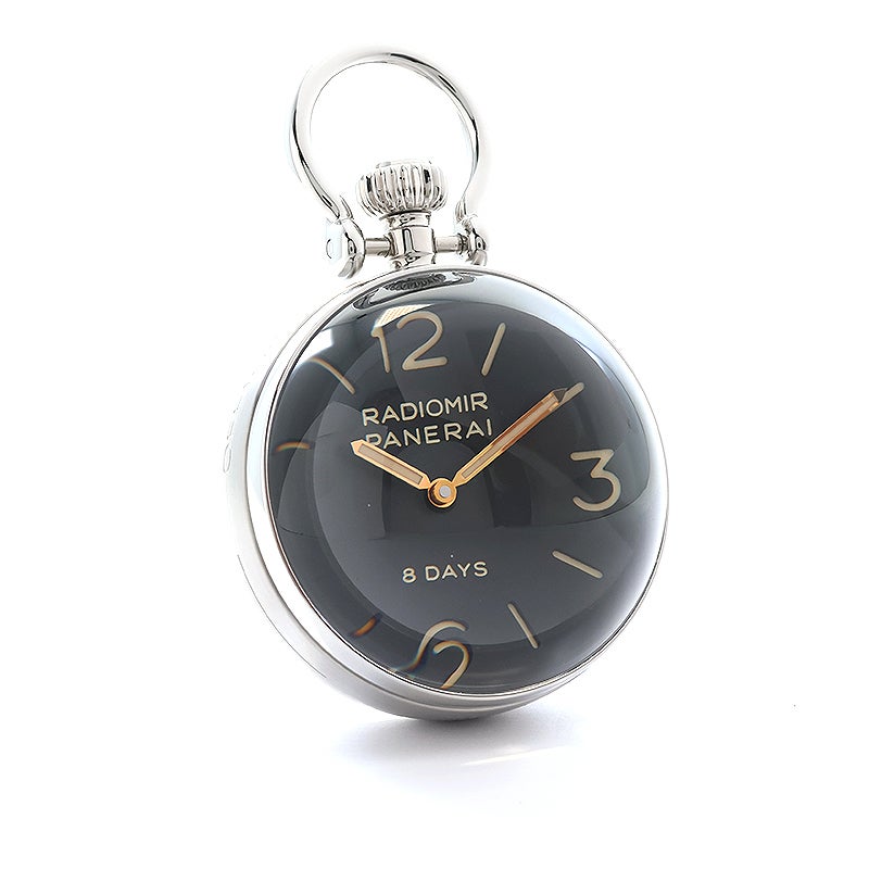 【中古】OFFICINE PANERAI RADIOMIR TABLE CLOCK SPHERE 65MM オフィチーネ・パネライ ラジオミール テーブルクロック 65MM PAM00581