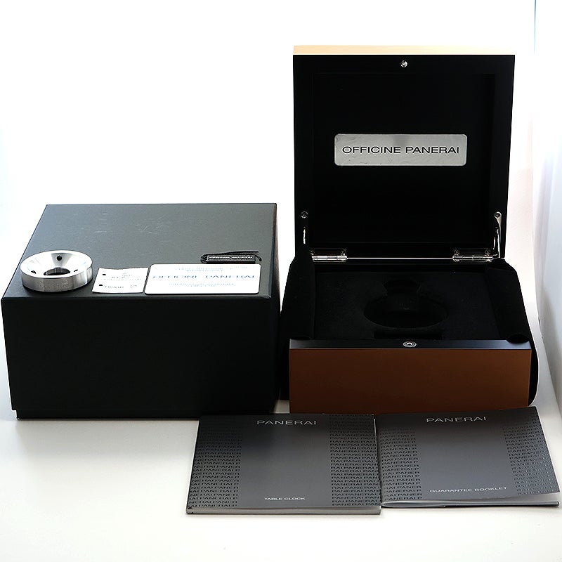 【中古】OFFICINE PANERAI RADIOMIR TABLE CLOCK SPHERE 65MM オフィチーネ・パネライ ラジオミール テーブルクロック 65MM PAM00581