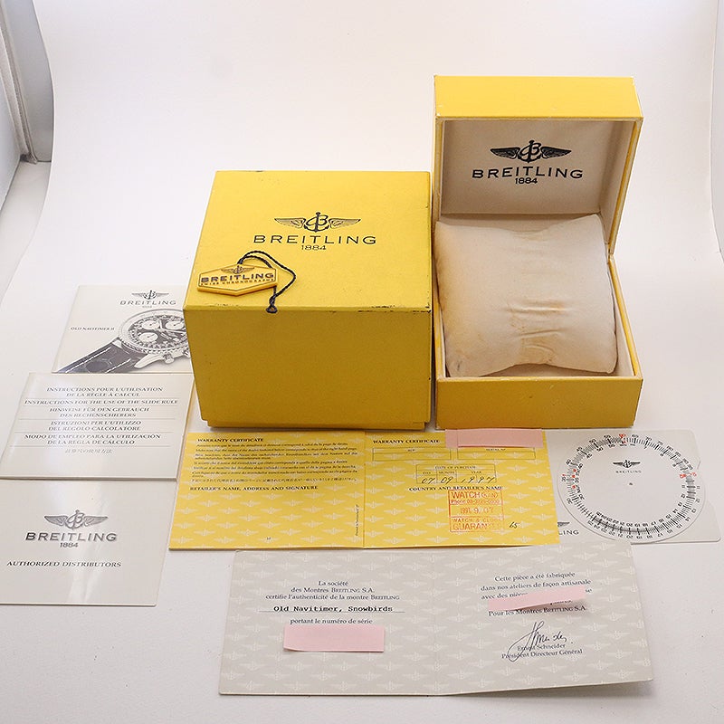 中古】BREITLING OLD NAVITIMER SNOWBIRDS ブライトリング オールド