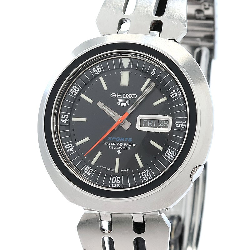 中古】SEIKO 5 SPORTS UFO セイコー 5スポーツ UFO 6106-6040